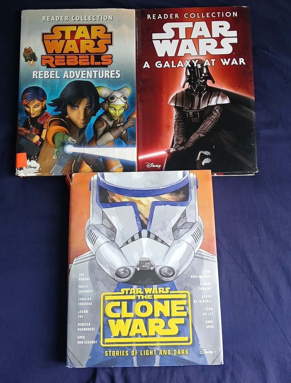 Disney Star Wars Reader Bundle — Blue, Red, Orange Covers